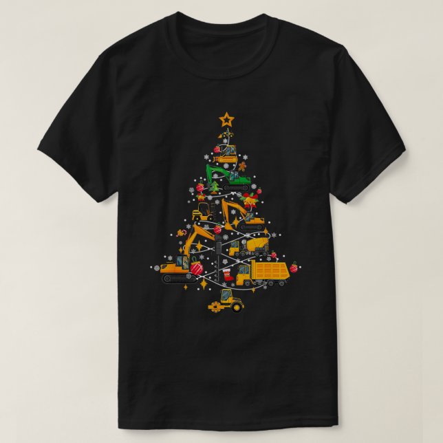Baugrube Weihnachtsbaum Kleinkinder Nov T-Shirt (Design vorne)