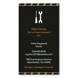 Bauhandyman Magnetische Visitenkarte