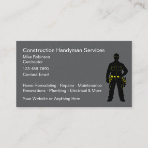 Bauhandyman Visitenkarte