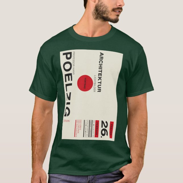 Bauhaus11 T-Shirt (Vorderseite)