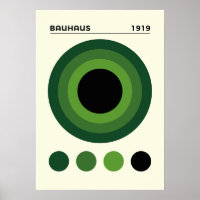 Bauhaus 1919 Konzentrische Kreise Kunst, Wohndekor