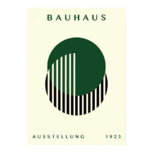 Bauhaus 1923 Geometric Wall Art, Interior design