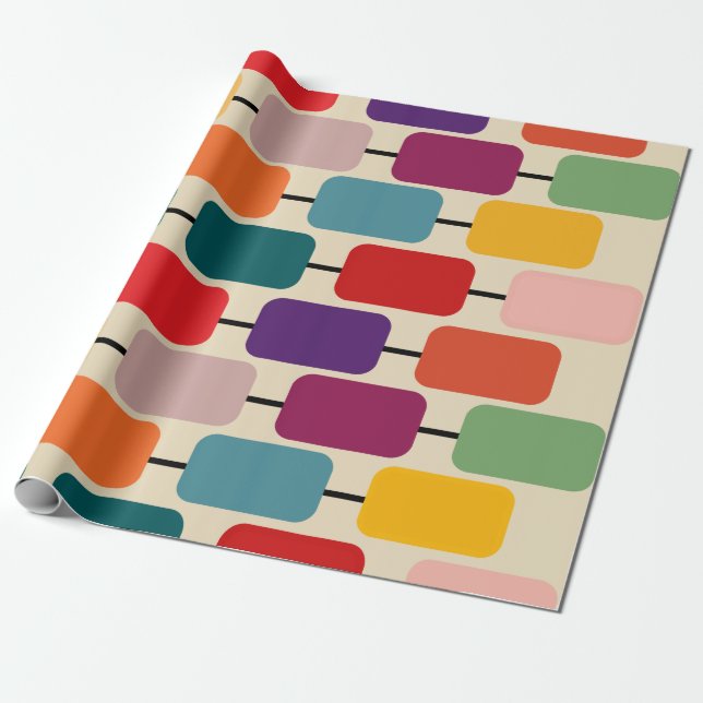 Bauhaus Abacus  Geschenkpapier (Ungerollt)