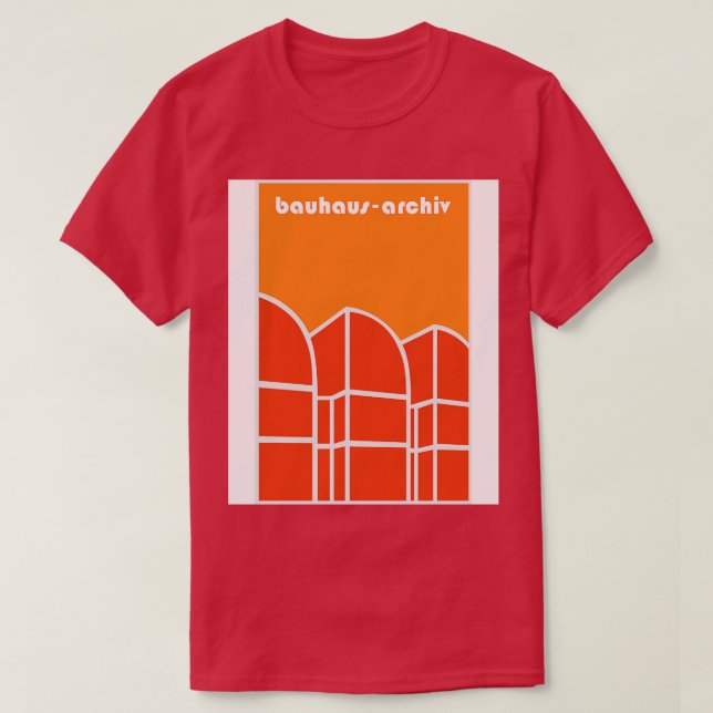 Bauhaus Archiv 1 T-Shirt (Design vorne)