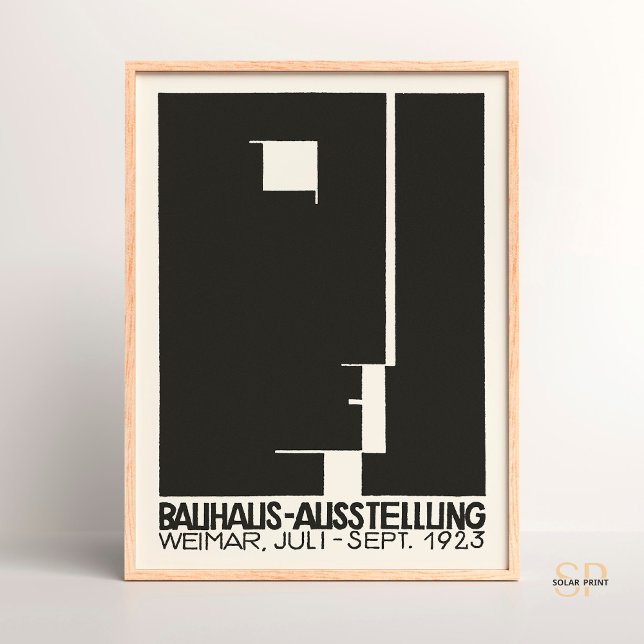 Bauhaus Austellung 1923 Künstlerische Moderne Auss Poster (Von Creator hochgeladen)