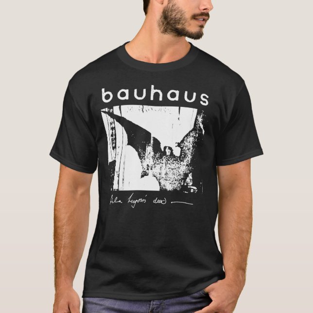 Bauhaus - Bat Wings - Bela Lugosi&x27;s Dead Essen T-Shirt (Vorderseite)