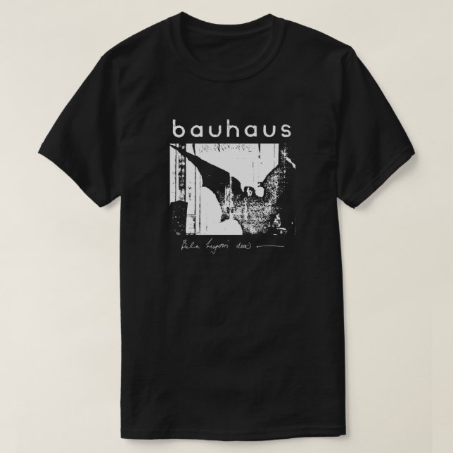 Bauhaus - Bat Wings - Bela Lugosis Dead Essential T-Shirt (Design vorne)