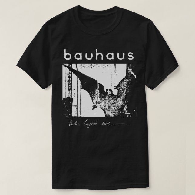 Bauhaus - Bat Wings - Bela Lugosis Dead Essential T-Shirt (Design vorne)