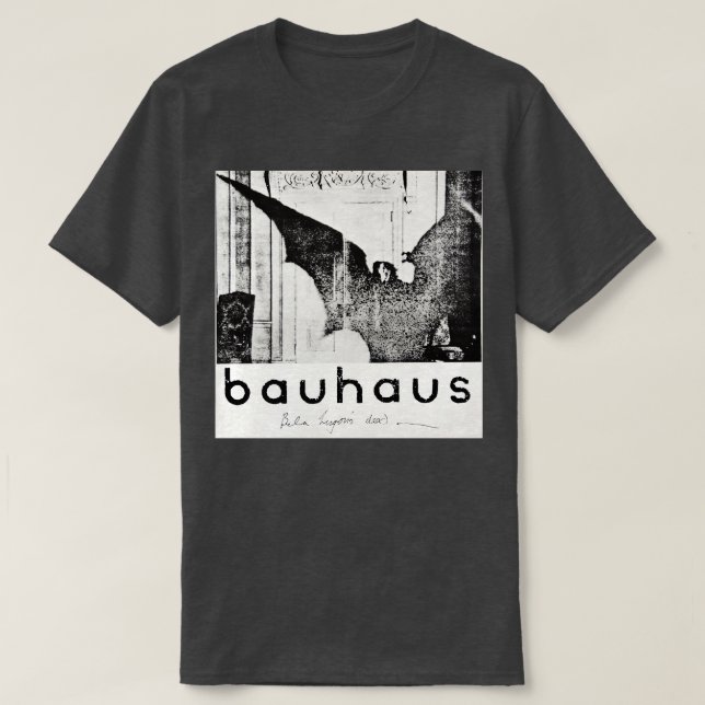 Bauhaus Bela Lugosis Dead 2 T-Shirt (Design vorne)