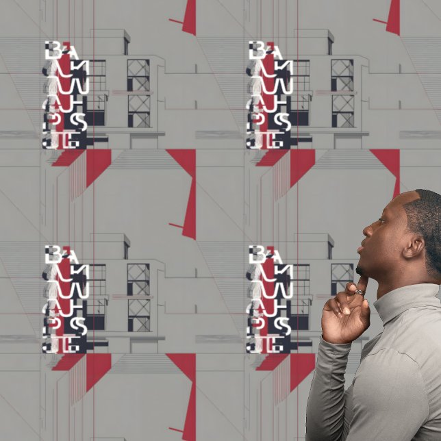 Bauhaus-Bewegung Konzeptkunstwerk Peel and Stick Tapete (Von Creator hochgeladen)