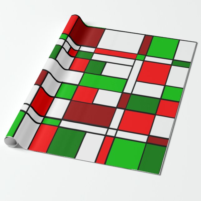 Bauhaus Christmas Geschenkpapier (Ungerollt)
