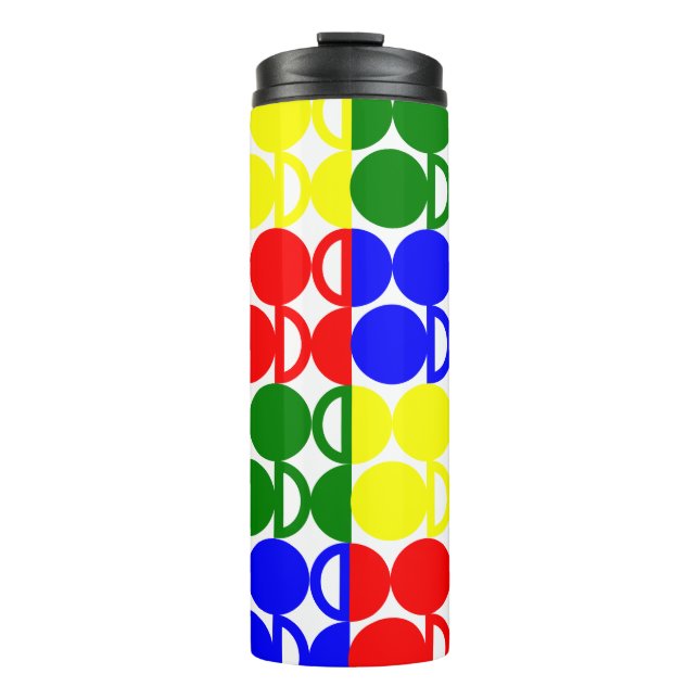 Bauhaus Circles Thermosbecher (Vorderseite)