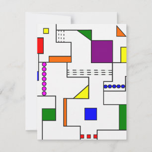 Bauhaus Circuits Mitteilungskarte