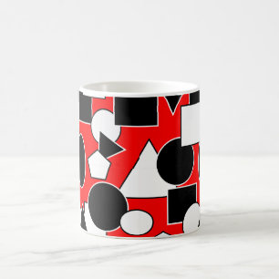 Bauhaus Collage Kaffeetasse