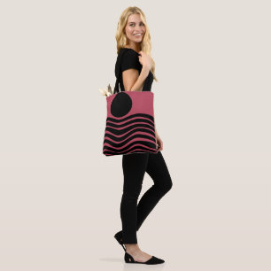 Bauhaus Deep Pink Abstrakt