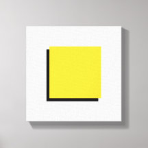Bauhaus Design Geometrie Art Yellow Square