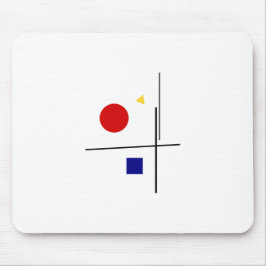 Bauhaus Design Geometrie Kunst Mousepad