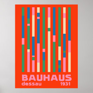 Bauhaus Dessau 1931 Abstrakt Poster