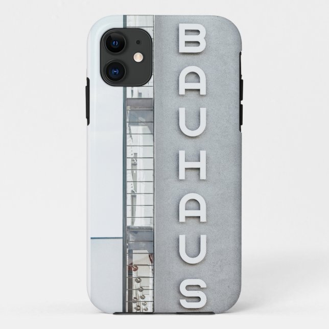 Bauhaus Dessau Case-Mate iPhone Hülle (Rückseite)