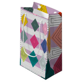 Bauhaus Diamond Quilt Kleine Geschenktüte
