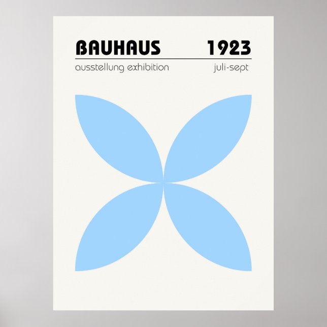 Bauhaus Exhibition Poster 1923 (Vorne)