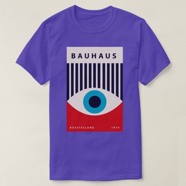 Bauhaus Eye Art T-Shirt (Design vorne)