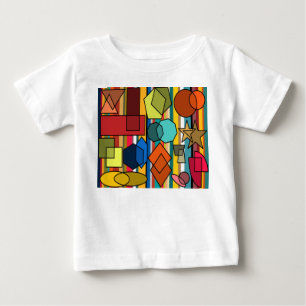 Bauhaus Formen und Linien Baby T-shirt