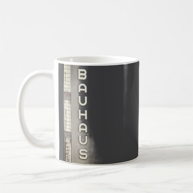 Bauhaus-Gebäude Kaffeetasse (Links)