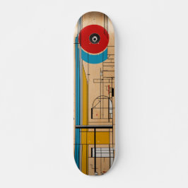 Bauhaus Geist in jedem Kickflip und Grind Skateboard