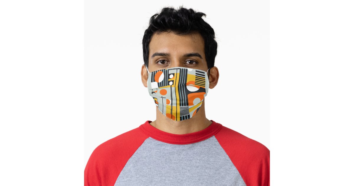 erindringer beholder synge Bauhaus Geometric Design 01 perfekt für Mund-Nasen-Maske Aus Stoff |  Zazzle.at