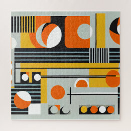 Bauhaus Geometric Design 01 perfekt für Puzzle