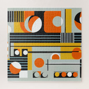 Bauhaus Geometric Design 01 perfekt für Puzzle