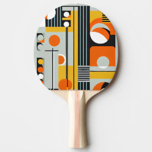 Bauhaus Geometric Design 01 perfekt für Tischtennis Schläger