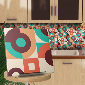 Bauhaus geometrisch abstrakt N6 Fliese