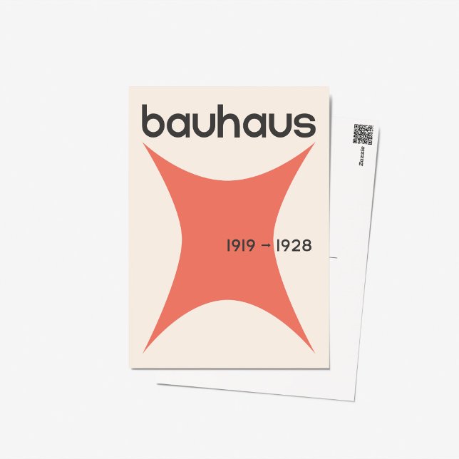 Bauhaus Geometrische Ausstellung Kunstdruckerei Postkarte (Von Creator hochgeladen)