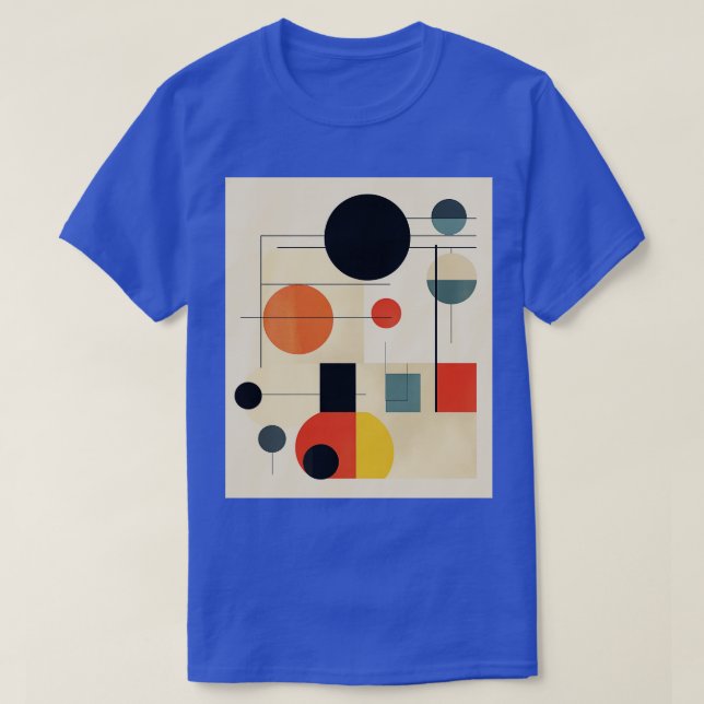 Bauhaus-Grafik 3 T-Shirt (Design vorne)