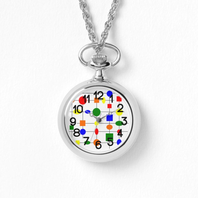 Bauhaus Grid Armbanduhr (Vorderseite)