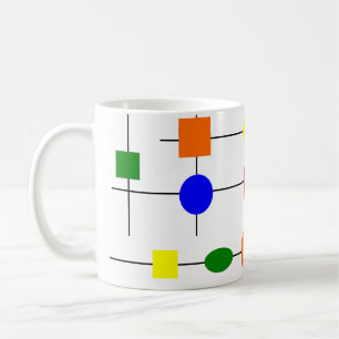 Bauhaus Grid Coffee Tasse