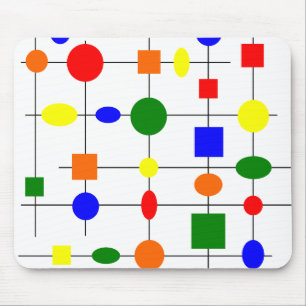 Bauhaus Grid Mousepad