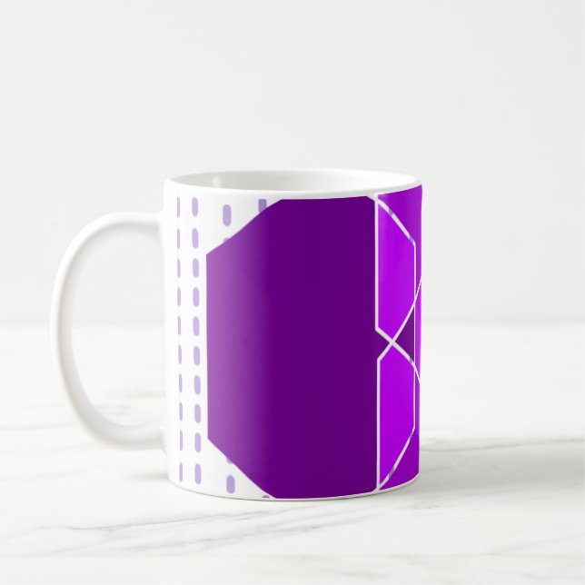 Bauhaus Hexagons Kaffeetasse (Links)