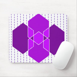 Bauhaus Hexagons Mousepad