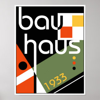 Bauhaus Inspiriert Poster
