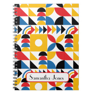 Bauhaus Inspiriert zeitgenössisches Mittelalter Notizblock