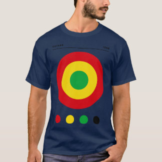 Bauhaus-Inspirierte Flagge von Guyana T-Shirt