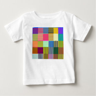 Bauhaus-Inspirierte Optik Baby T-shirt