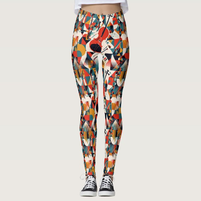 Bauhaus Jazz Leggings (Vorderseite)