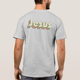 Bauhaus Jesus Vibes Vintag Retro Faith Christlich T-Shirt