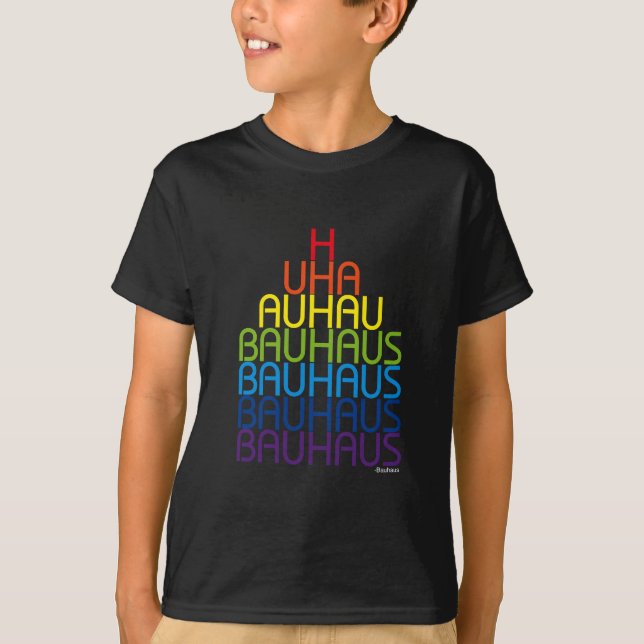Bauhaus Kids T Shirt (Vorderseite)