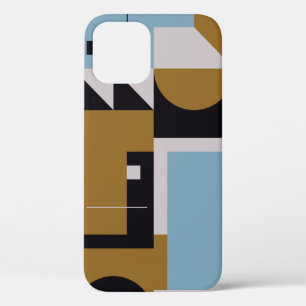 Bauhaus-Kompositionskunstwerk aus abstrakten Eleme Case-Mate iPhone Hülle