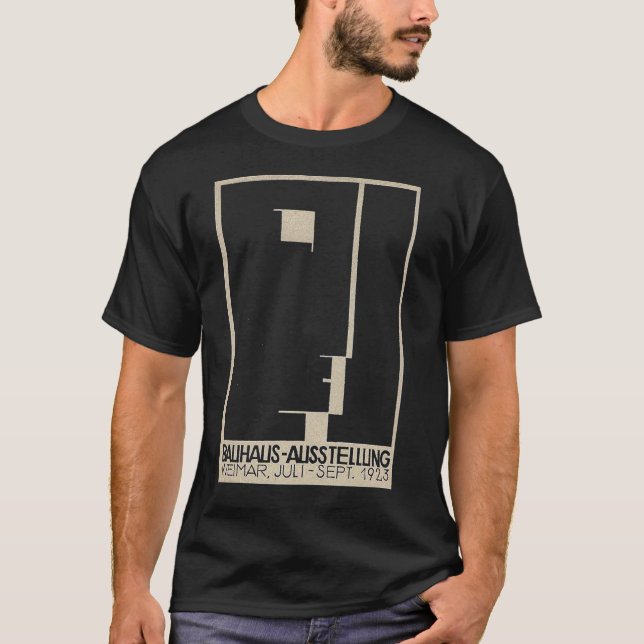 Bauhaus-Logo auf Weimarer Werbefilm Classic 1923  T-Shirt (Vorderseite)